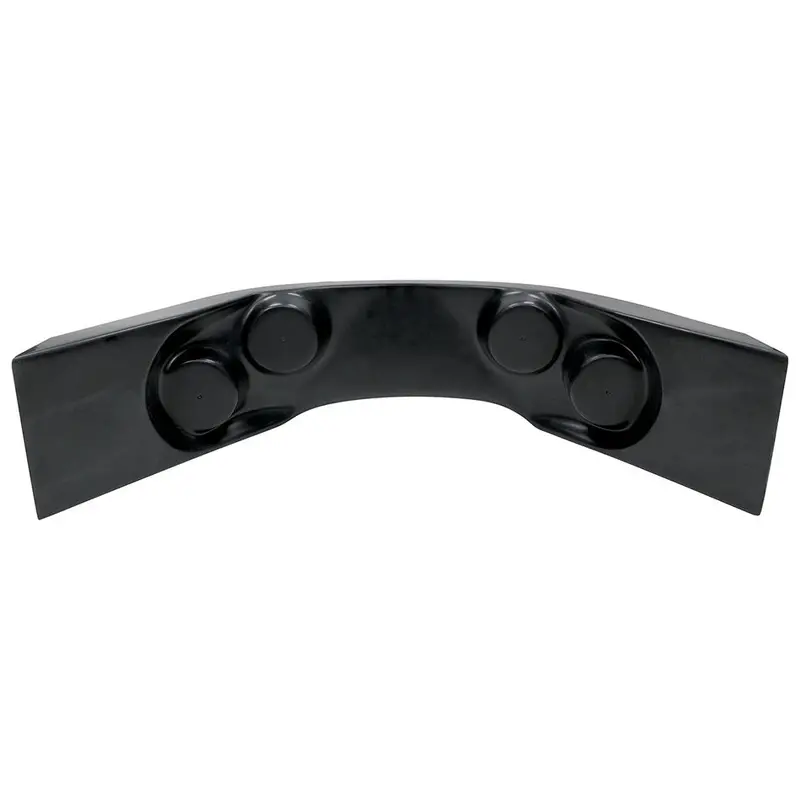 Allstar Performance 23243 Fiberglass Curved Dash Panel – Matte Black Interior Trim 1