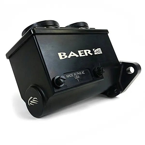 Baer Brakes Remaster Dual-Reservoir Master Cylinder – 1-1/8" Bore, Left-Port Configuration (6801274Lp) 1