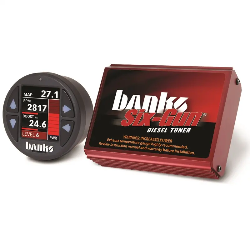 Banks Power 61410 Six-Gun Diesel Tuner – Lb7 6.6L Chevy W/ Idash 1.8 Display 1