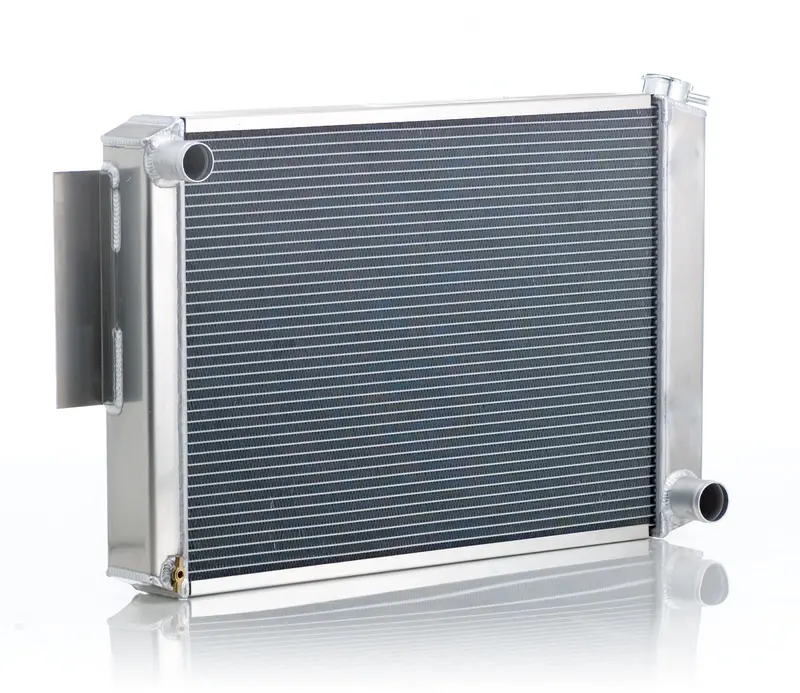 Be Cool 61286 Radiator – Factory-Style Polished Aluminum Unit For 1971–1974 Dodge B-Body (Std Trans) 1
