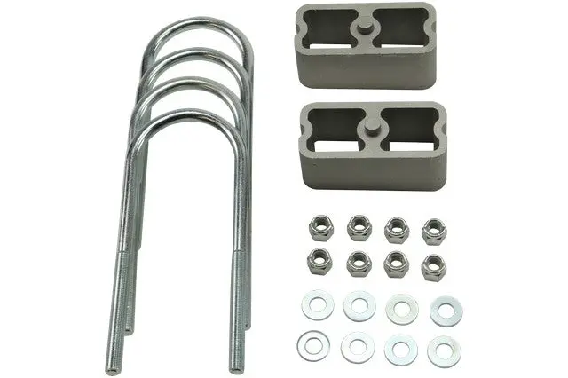 Belltech 6102 Universal 2-Inch Rear Lowering Block Kit With 2-Degree Taper 1