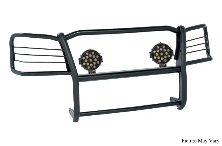 Black Horse Off-Road Modular Steel Bumper – Custom-Fit, Black Powder-Coated 1