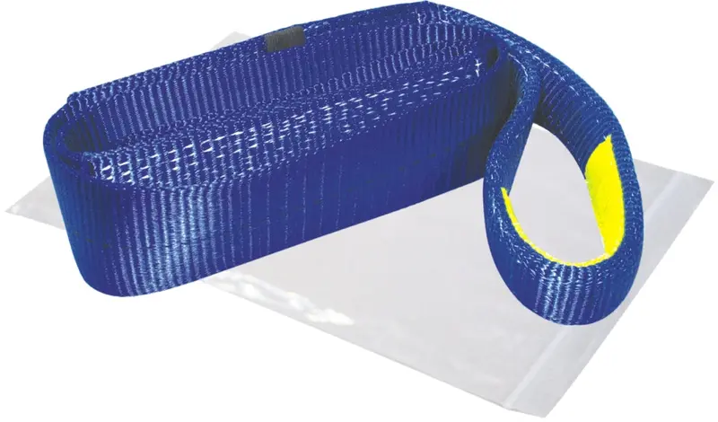 Bulldog Winch 20033 Tree Saver Strap – 3-Inch X 6-Foot, 30,000 Lb Break Strength, Polyester Blue 1