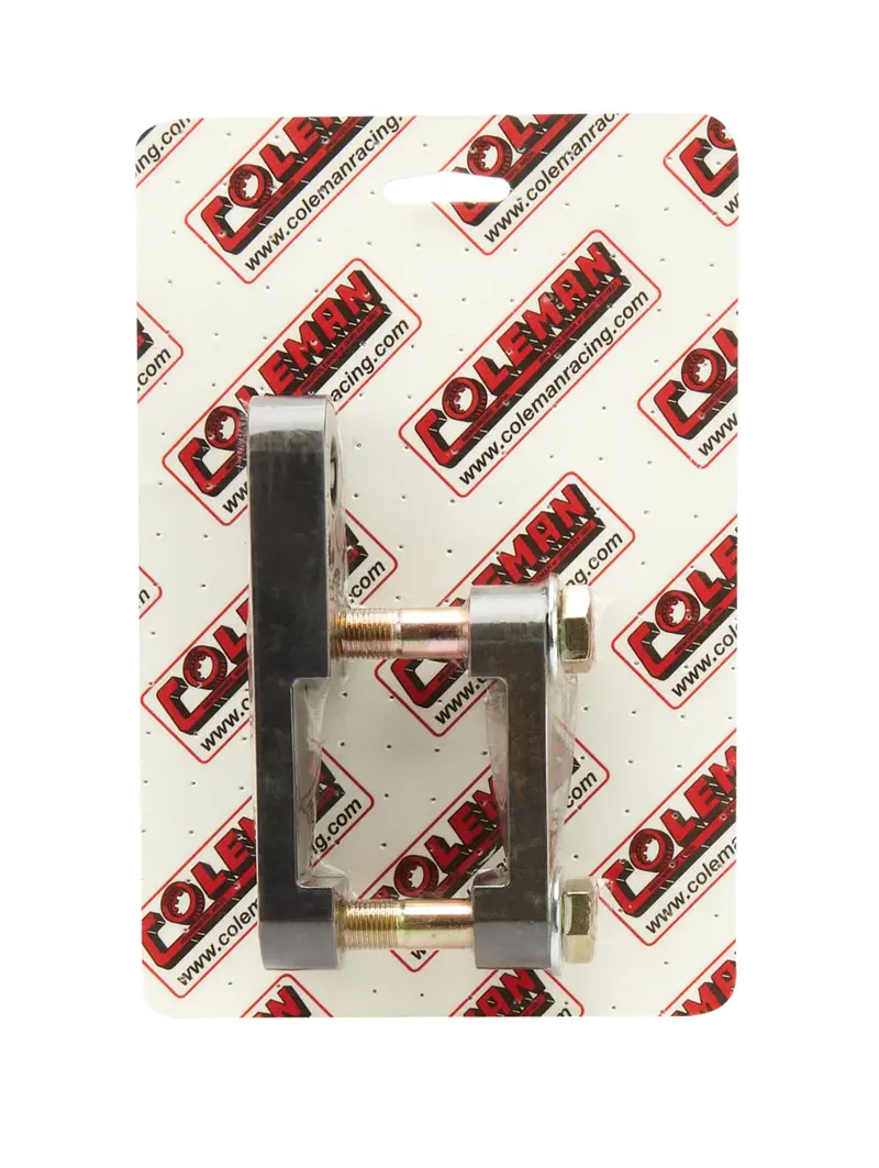 Coleman Racing 27400 J-Bar Slider – Heavy-Duty 2X2 Inch Steel Chassis Reinforcement Bracket 1