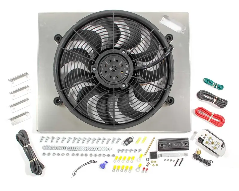 Derale Pwm-Controlled Radiator Fan With Aluminum Shroud (66822) 1