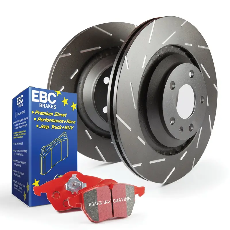 Ebc Brakes S4Kf1519 High-Performance Redstuff Brake Pad And Usr Rotor Kit 1