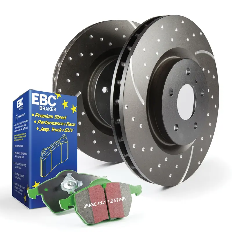 Ebc Greenstuff 2000 Brake Kit With Gd Rotors – S10 Series 1