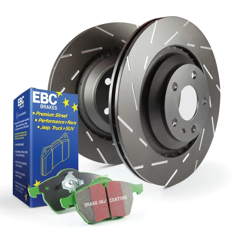 Ebc Greenstuff 2000 Brake Kit With Usr Series Rotors (S2Kf1597) 1
