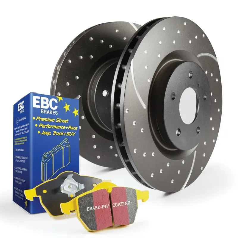 Ebc S5Kr1167 Yellowstuff Performance Brake Pad & Gd Rotor Kit 1