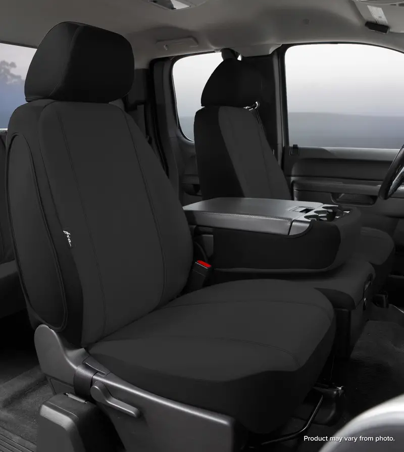 Fia Seat Protector Custom-Fit Black Seat Covers 1