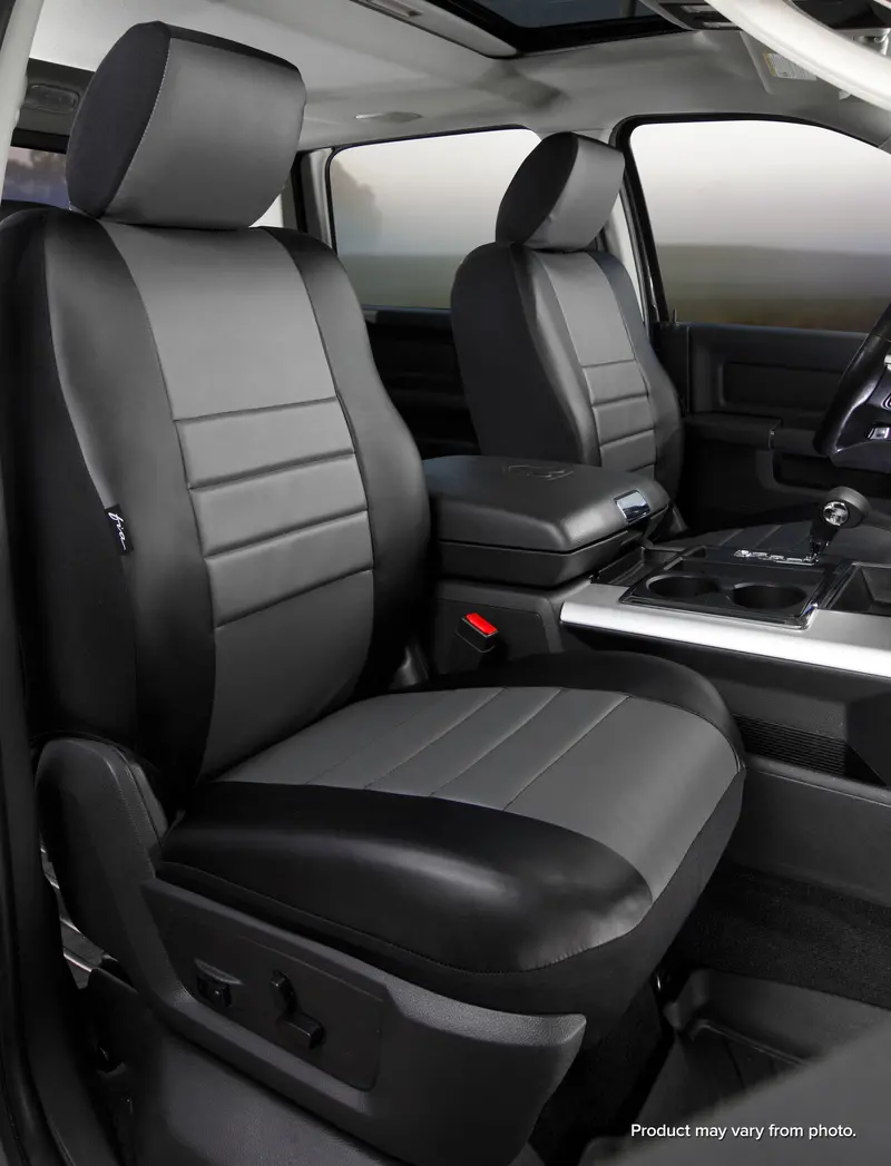 Fia Sl69-19 Gray Leatherlite Custom Seat Covers – Premium Fit & Finish 1