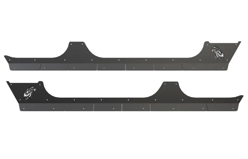 Fishbone Offroad Fb23053 Scale Armor Rocker Guards For Jeep Wrangler Jk (2007–2018, 4-Door) 1