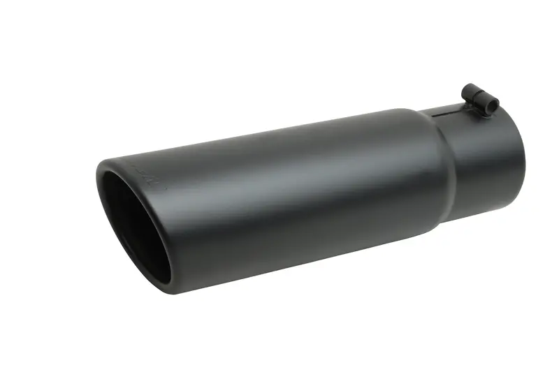 Gibson Performance Exhaust 500651-B Black Ceramic-Coated Angle-Cut Exhaust Tip 1