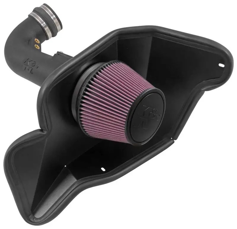 K&N 63-2590 Cold Air Intake System For Improved Horsepower & Torque 1