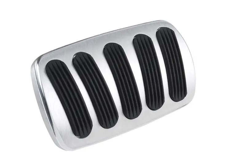 Lokar Adjustable Brake Pedal Pad – Ergonomic Aluminum Design With Non-Slip Surface 1