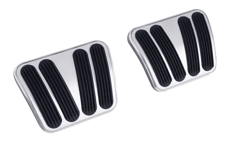 Lokar Brake And Clutch Pedal Pad Set – Universal Fit (Bag-6192) 1