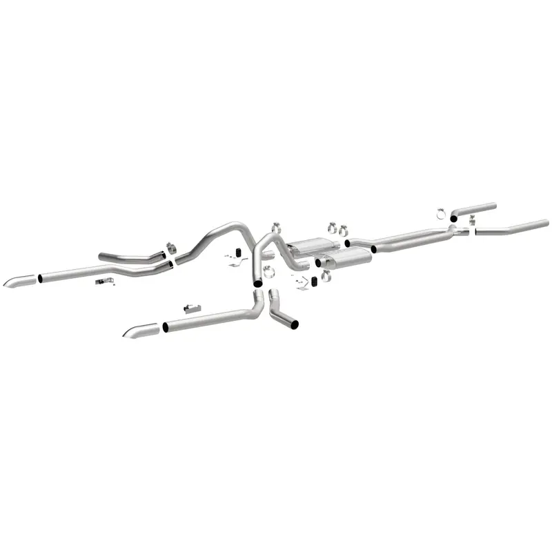Magnaflow 15165 Street Series Crossmember-Back Exhaust System – Stainless Steel 1