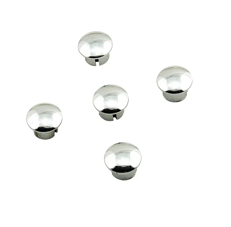 Mr. Gasket 5104 Chrome Wheel Center Cap Plugs — Set Of 5 1