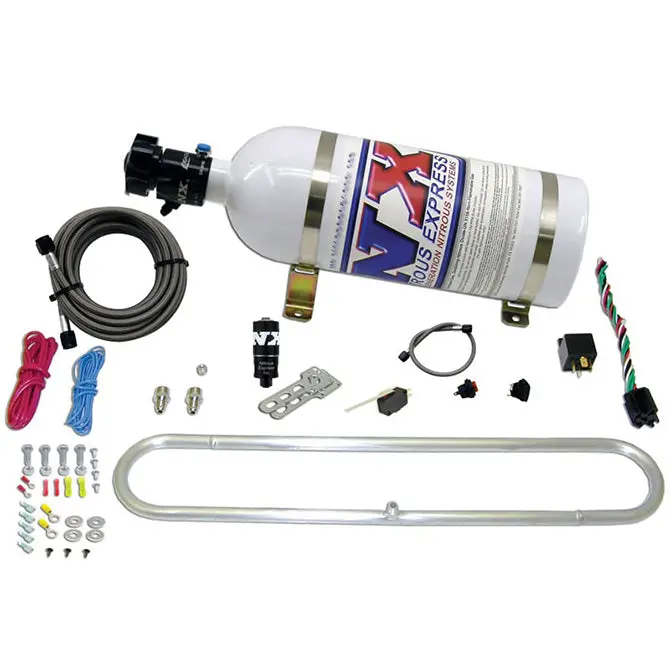 Nitrous Express 20000R-10 N-Tercooler System W/10Lb Bottle (Remote Mount Solenoid) 1