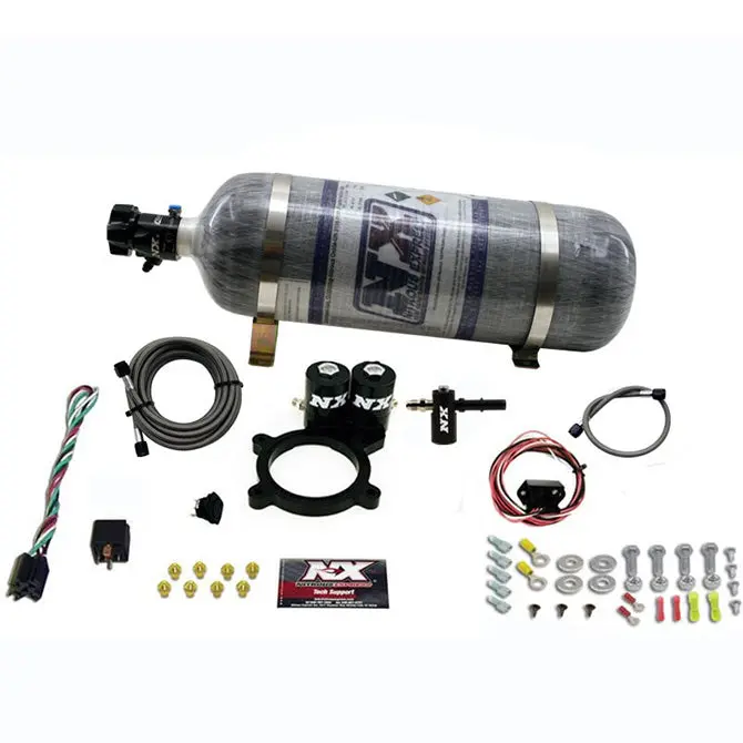 Nitrous Express 20936-12 Gm 5.3L Truck Nitrous Plate System (50–250 Hp) With Composite Bottle 1