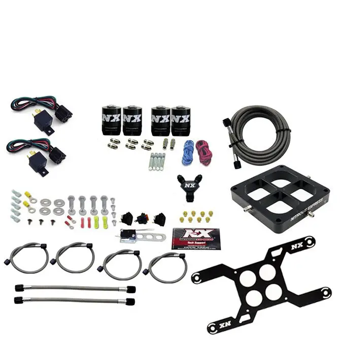 Nitrous Express Dominator Dual-Stage Crossbar Kit – Billet Aluminum, 50–500 Hp Range (Bottle Not Included) 1