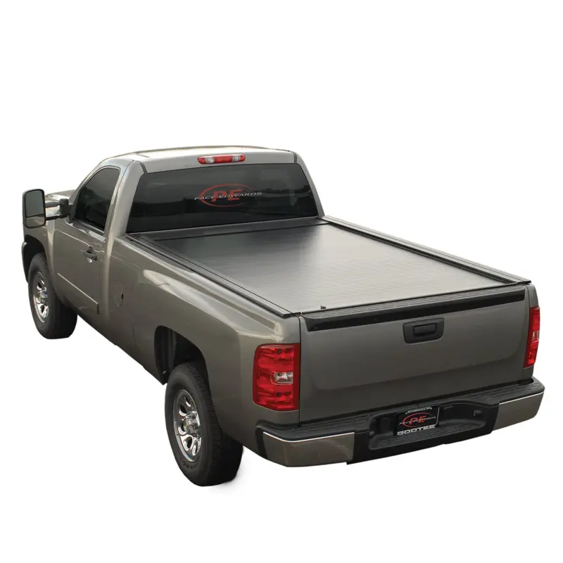 Pace Edwards Fena16A42 Jackrabbit™ Full-Metal Tonneau Cover – Explorer Rails Included 1