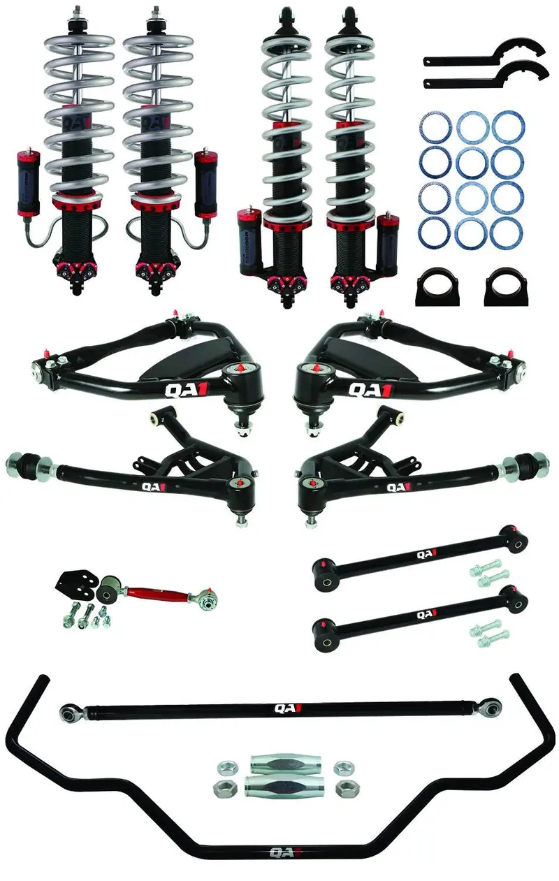 Qa1 Dk03-Gmb2 Drag Suspension Kit – Level 3, Designed For 1965–1968 Chevy B-Body Vehicles With Shocks 1