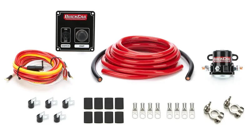 Quickcar 50-834 Wiring Harness Kit – 2-Gauge With Integrated 50-802 Switch Panel 1
