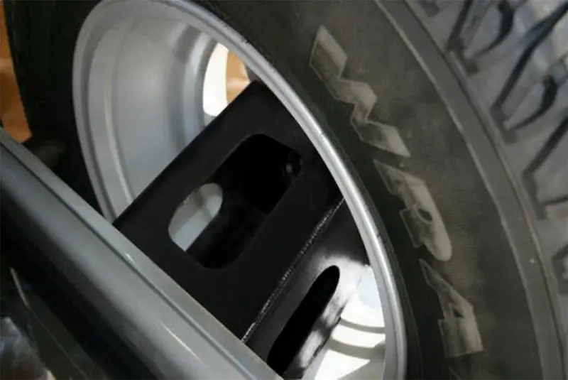 Rampage 86610 Black Tire Mount Kit Compatible With Recovery Bumpers 1