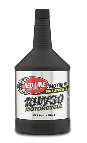 Red Line Synthetic 10W-30 Motorcycle Oil – 12-Quart Bulk Container 1