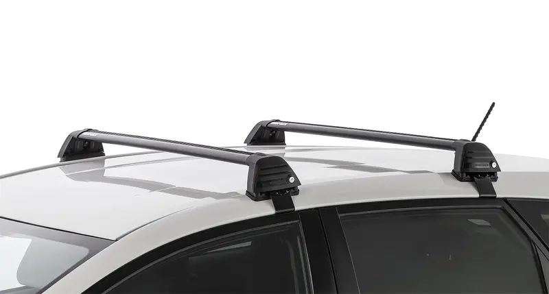 Rhino-Rack Vortex Roc25 Flush-Mount Roof Rack – Dual-Bar Black System (Front: 1134Mm, Rear: 1130Mm) 1