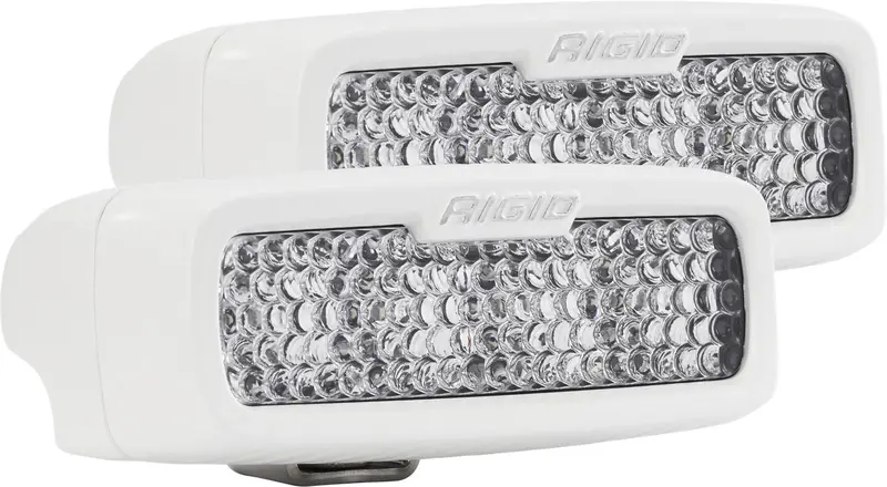 Rigid Industries 945513 Sr-Q Series White Diffused Led Spot Light – Sm/2 Mount 1