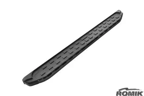 Romik 50033419 Anodized Black Running Boards For 2019+ Gmc Sierra Extended Cab 1