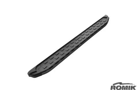 Romik Rec-B Anodized Black Side Steps For Chevrolet Traverse (2008–2017) & Gmc Acadia (2008–2016) 1