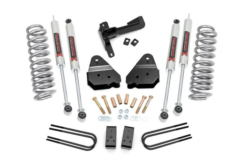 Rough Country 50241 3-Inch Lift Kit – M1 Front Diesel Coil Springs For 2017–2022 Ford Super Duty 1