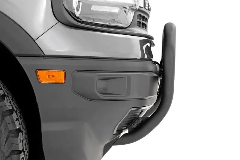 Rough Country 51042 20-Inch Black Nudge Bar With White Drl Led Strip – Ford Bronco Sport 2021+ 1