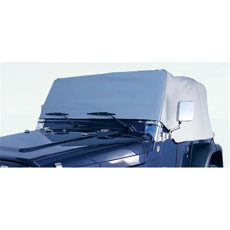 Rugged Ridge 13315.09 Vinyl Cab Cover – Water-Resistant, Gray Finish 1