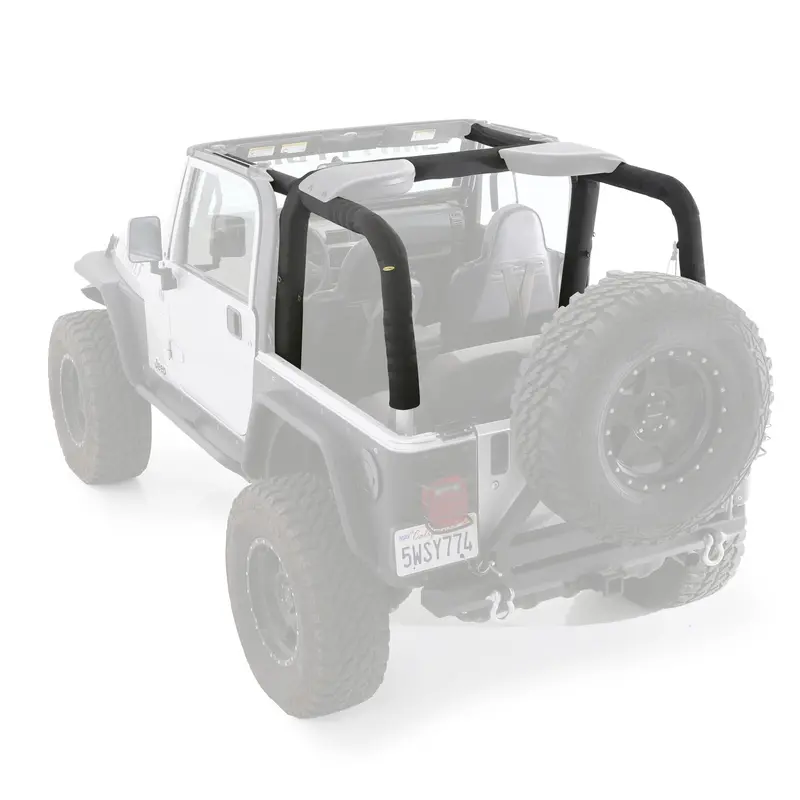 Smittybilt 5665201 Molle-Compatible Roll Bar Padding Cover Kit For 2003–2006 Jeep Wrangler Tj 1