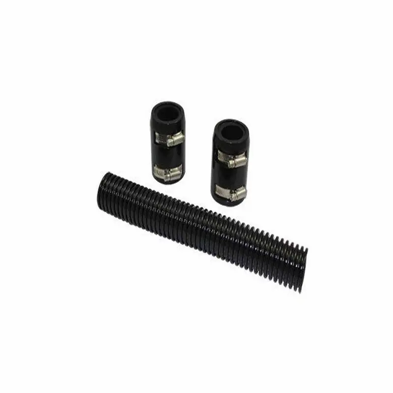 Speedfx 12-Inch Black Stainless Steel Tie Rod End – Includes Aluminum Dust Caps 1