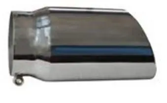 Speedfx 503S Stainless Steel Exhaust Tail Pipe Tip – Angled Cut Design 1