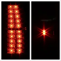 Spyder Auto Led Tail Light Assembly – Black Smoke Lens, Direct Replacement 1
