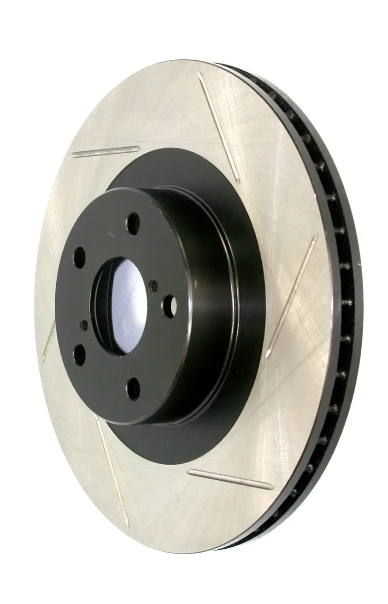 Stoptech 126.62054Sl Front Left Sport Slotted Brake Rotor – High-Carbon Cast Iron Design 1