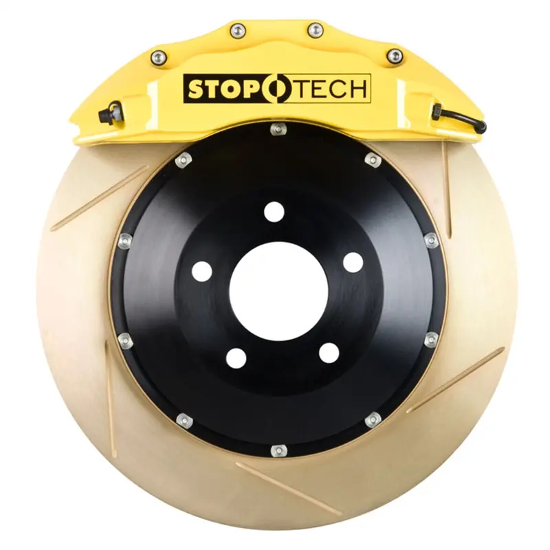 Stoptech 83.F16.6700.83 Big Brake Kit – Two-Piece Front Rotors 1