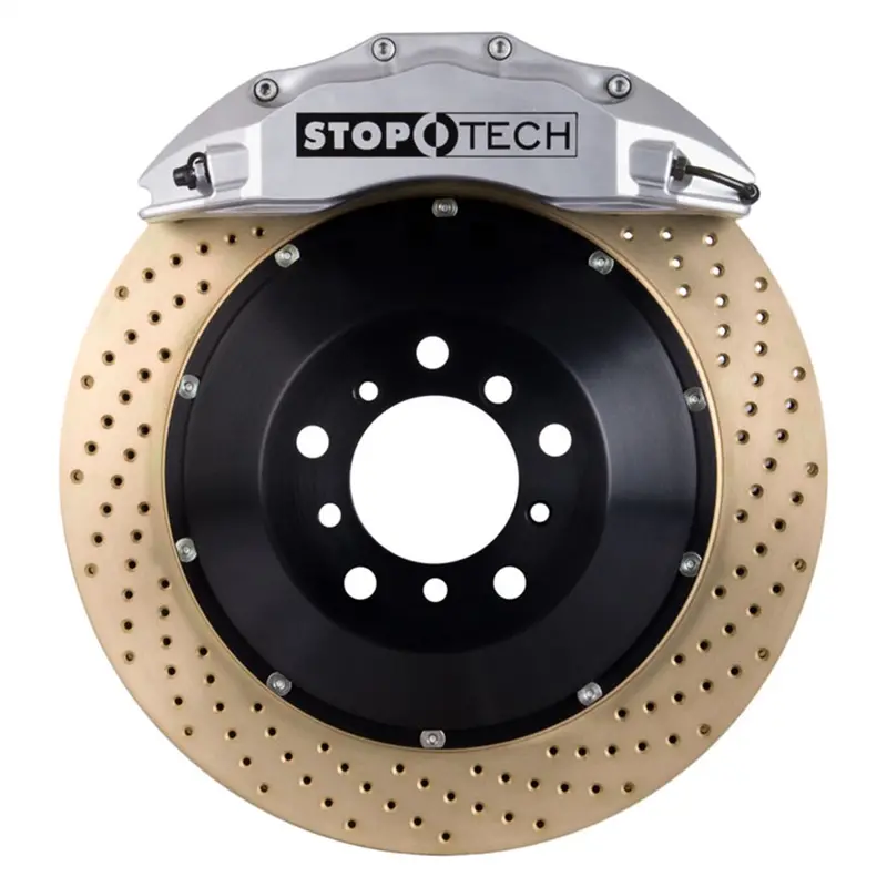 Stoptech Big Brake Kit – Front 2-Piece Rotors (Model 83.838.6700.64) 1