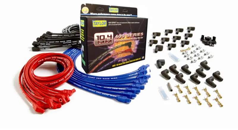 Taylor Cable 79027 10.4Mm Spiro-Pro Ignition Wire Set – Universal High-Voltage Performance 1