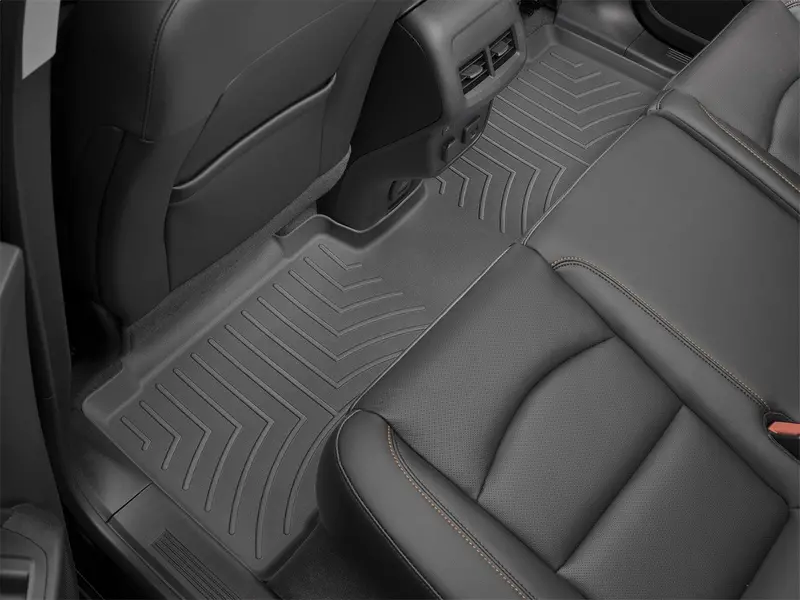 Weathertech 440513 Digitalfit Floorliner – Rear, Precision-Cut Black Interior Mat 1