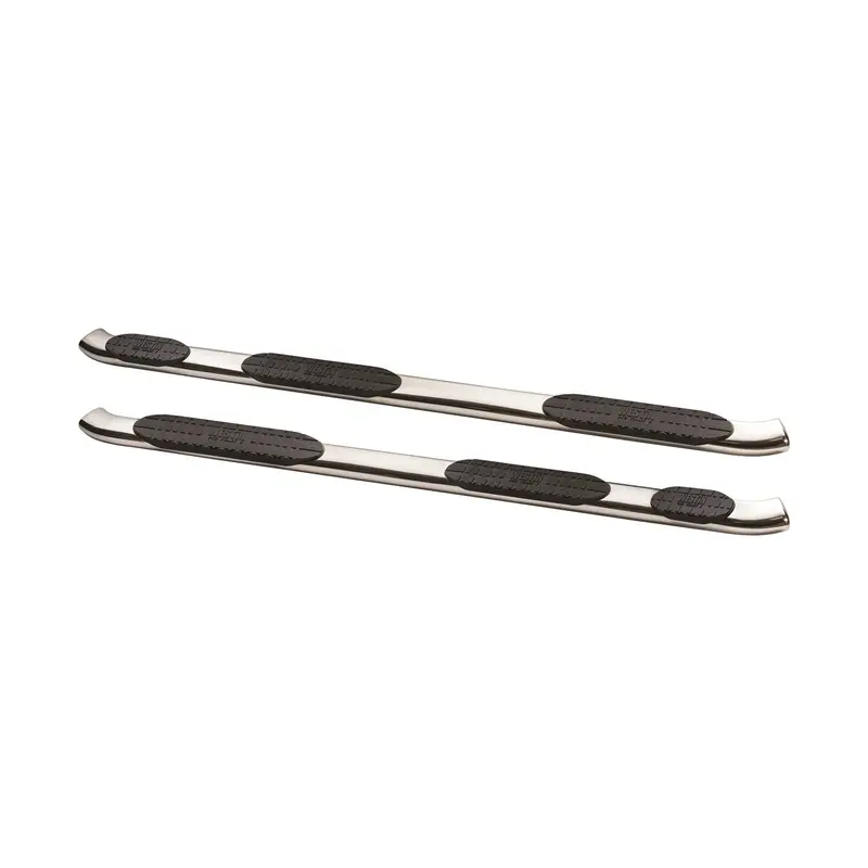 Westin Pro Traxx 5-Inch Oval Nerf Step Bars – Wheel-To-Wheel Design (21-534610) 1